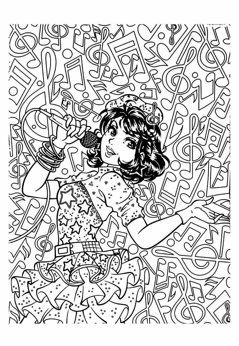 Desenho de Monica Desenho Colorir Imprimir 28