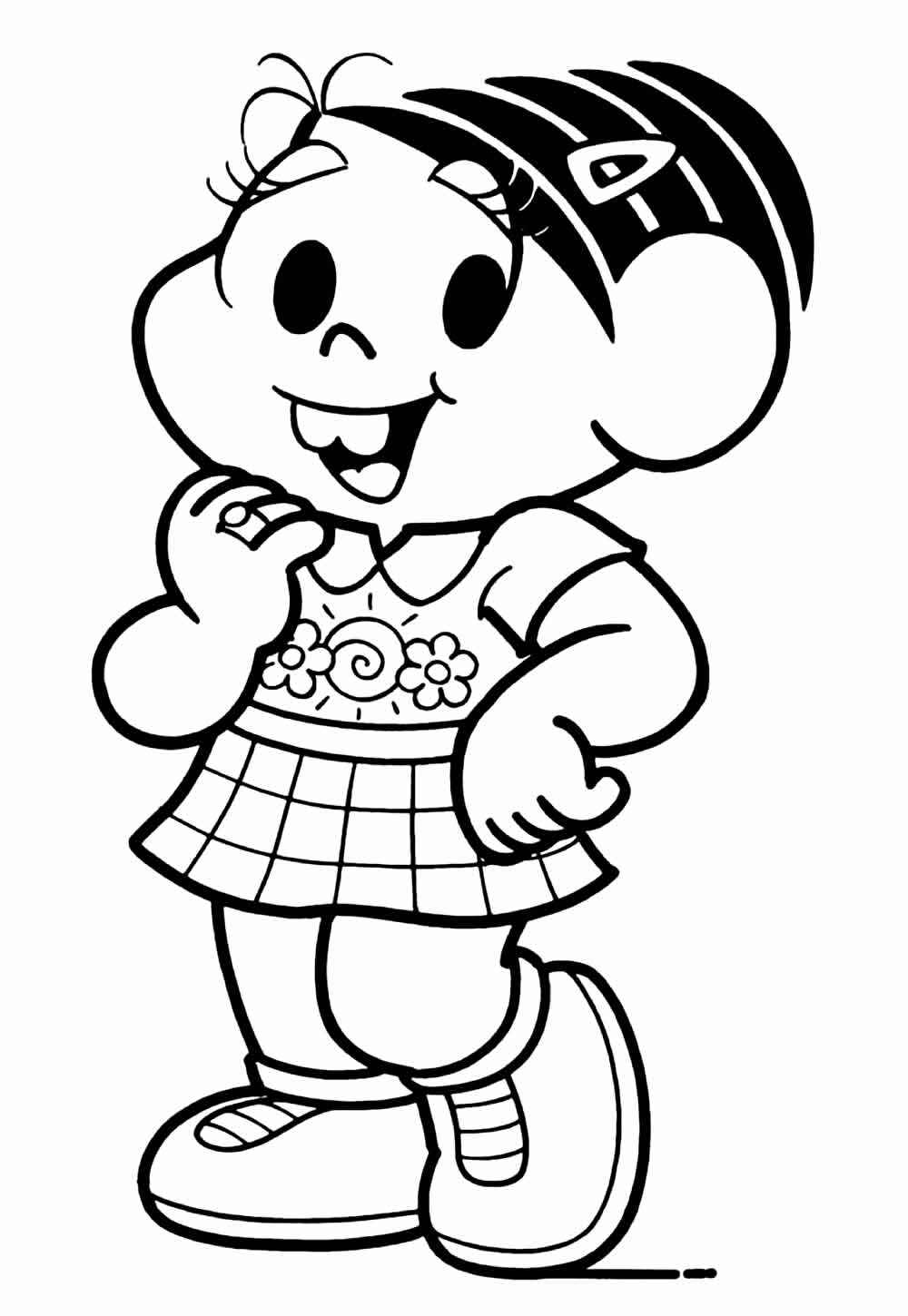 Desenho de Monica Desenho Colorir Imprimir 30