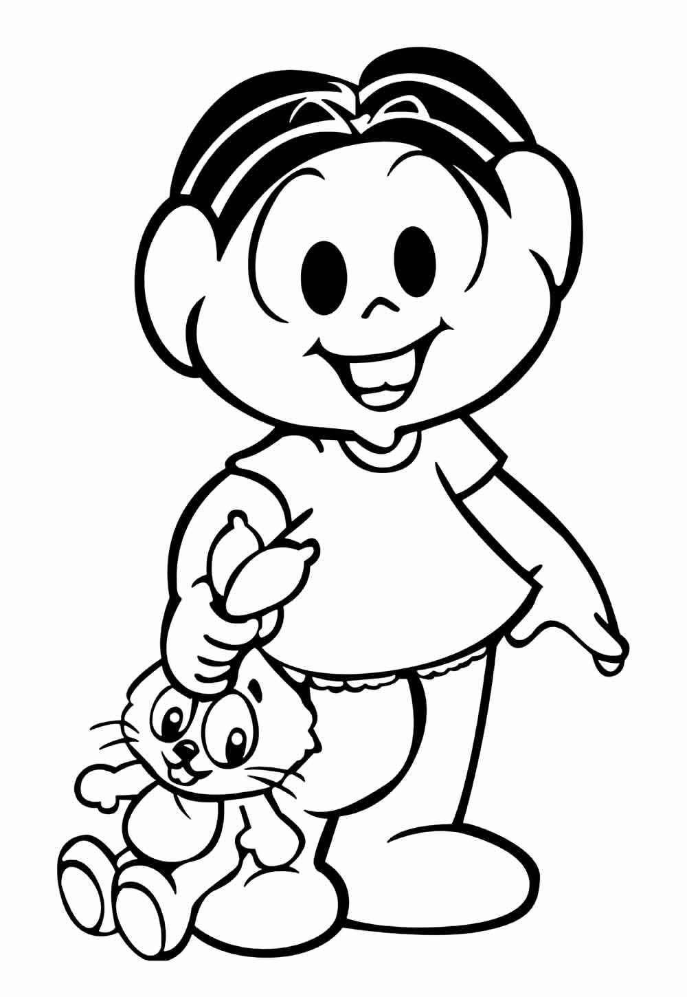 Desenho de Monica Desenho Colorir Imprimir 31