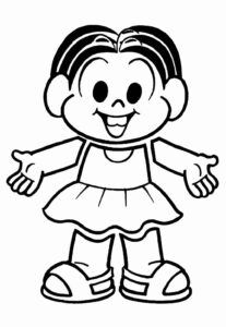 Desenho de Monica Desenho Colorir Imprimir 35