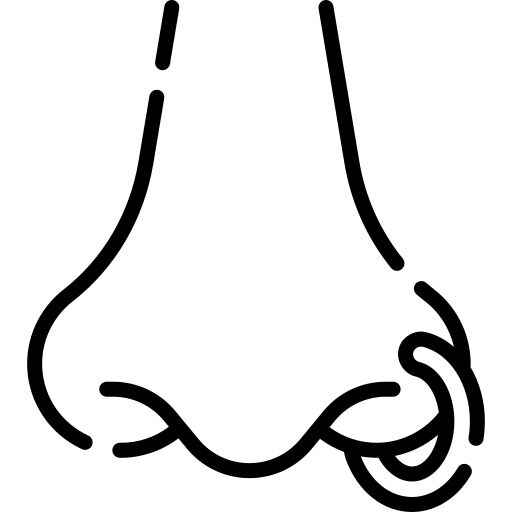 Desenho de Nariz Desenho Colorir Imprimir 01