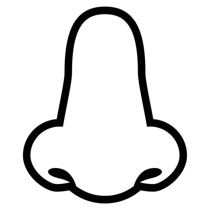 Desenho de Nariz Desenho Colorir Imprimir 10