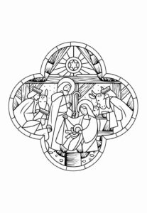 Desenho de Nascimento De Jesus Desenho Colorir Imprimir 16