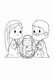 Desenho de Nascimento De Jesus Desenho Colorir Imprimir 29