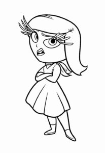 Desenho de Nojinho Divertidamente Desenho Colorir Imprimir 01