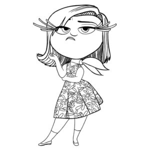 Desenho de Nojinho Divertidamente Desenho Colorir Imprimir 05