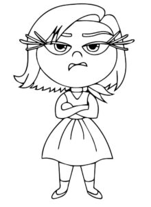 Desenho de Nojinho Divertidamente Desenho Colorir Imprimir 07