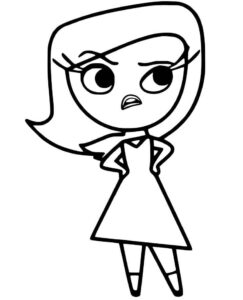 Desenho de Nojinho Divertidamente Desenho Colorir Imprimir 08