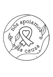 Desenho de Outubro Rosa Desenho Colorir Imprimir 13