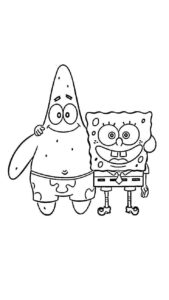 Desenho de Patrick Estrela Desenho Colorir Imprimir 10