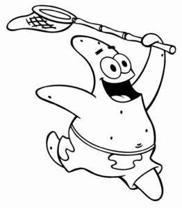 Desenho de Patrick Estrela Desenho Colorir Imprimir 14