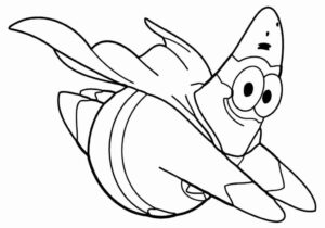 Desenho de Patrick Estrela Desenho Colorir Imprimir 21