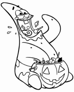 Desenho de Patrick Estrela Desenho Colorir Imprimir 26