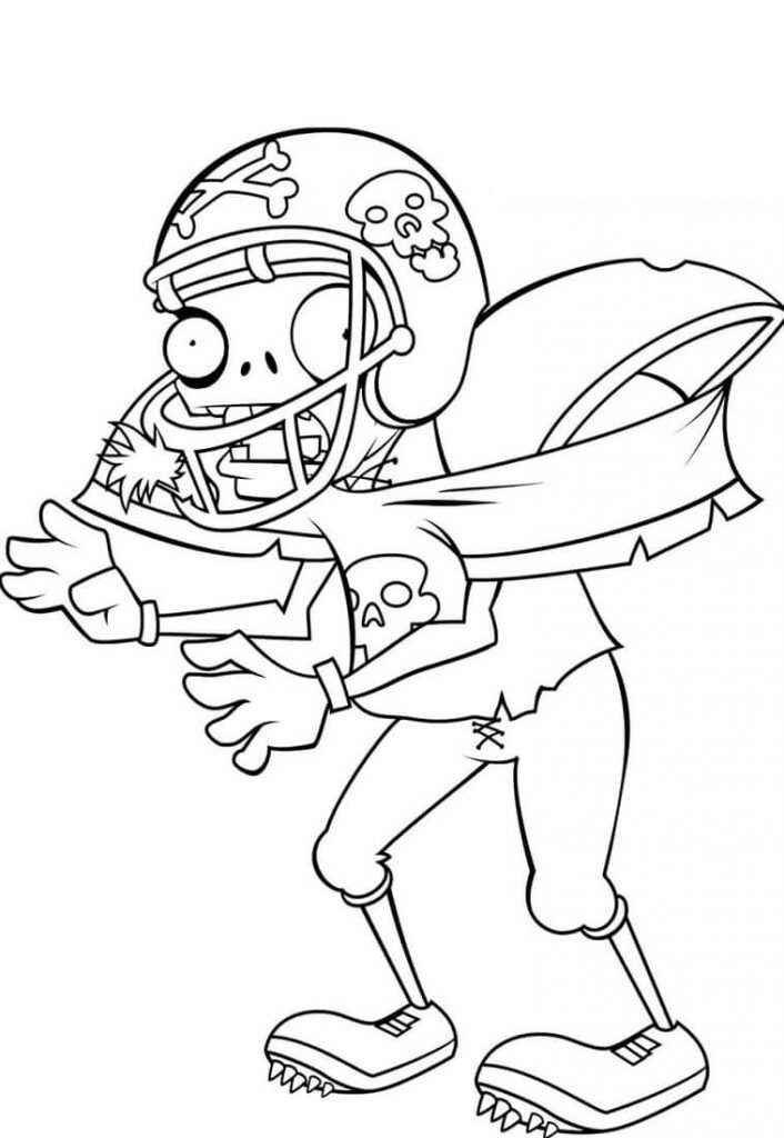 Desenho de Plants Vs Zombies Desenho Colorir Imprimir 03