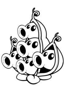 Desenho de Plants Vs Zombies Desenho Colorir Imprimir 07