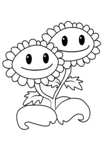 Desenho de Plants Vs Zombies Desenho Colorir Imprimir 09