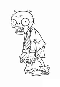 Desenho de Plants Vs Zombies Desenho Colorir Imprimir 13