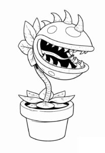 Desenho de Plants Vs Zombies Desenho Colorir Imprimir 14