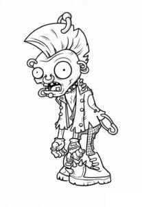 Desenho de Plants Vs Zombies Desenho Colorir Imprimir 16