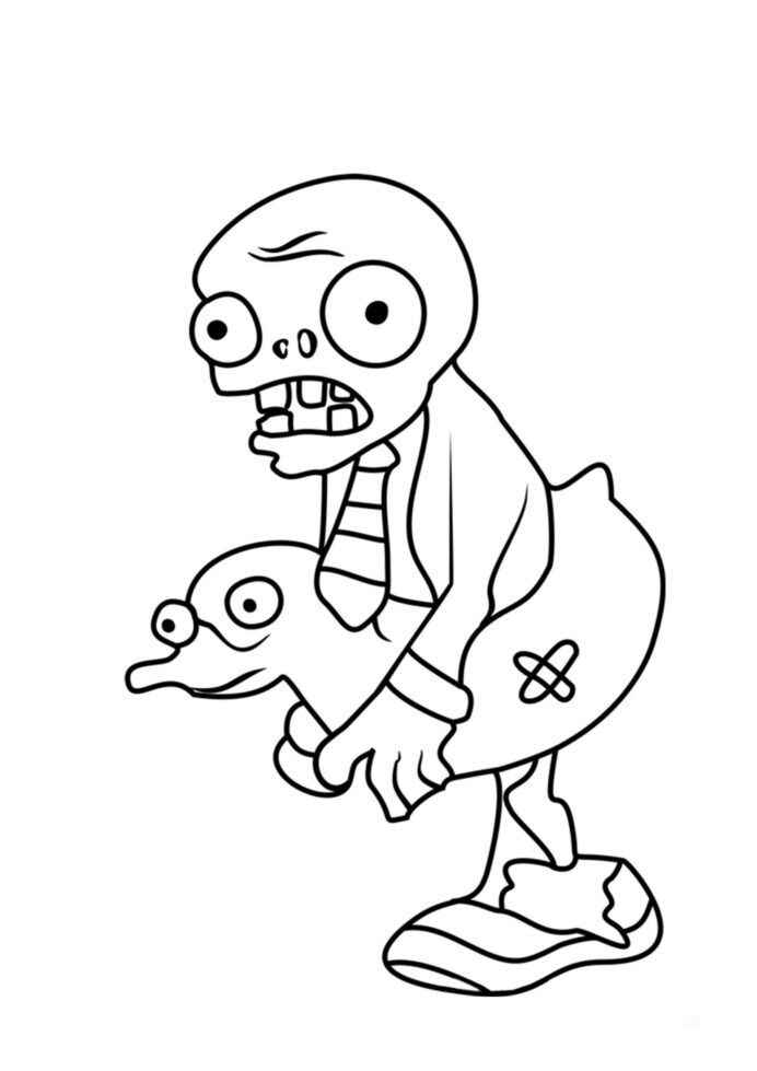 Desenho de Plants Vs Zombies Desenho Colorir Imprimir 18