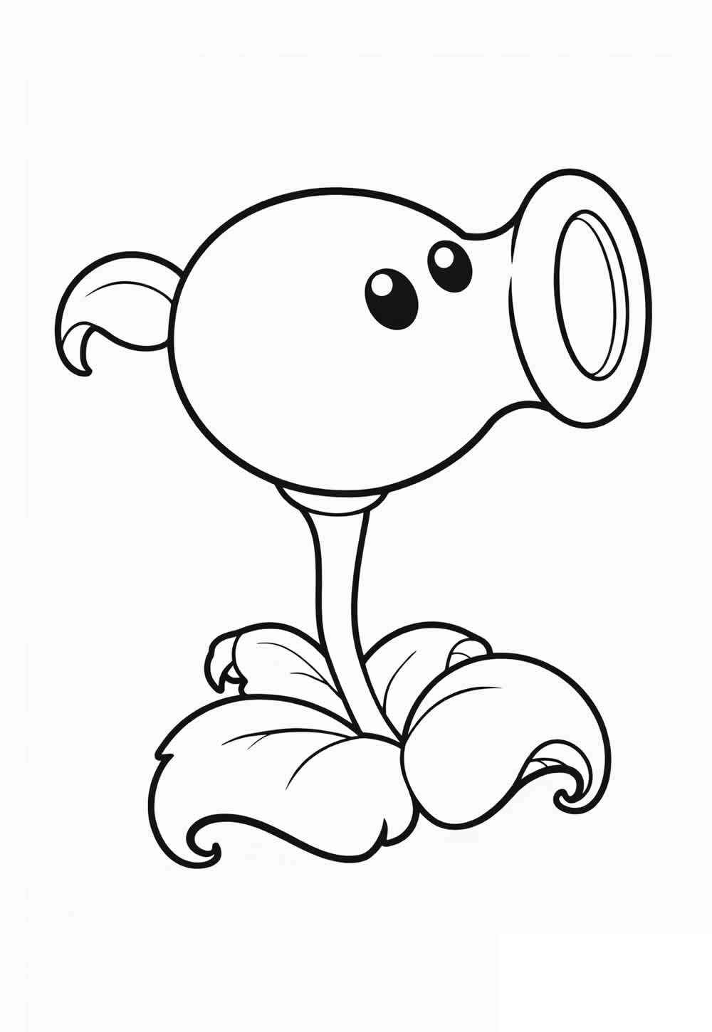Desenho de Plants Vs Zombies Desenho Colorir Imprimir 23