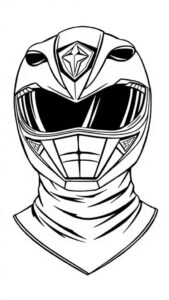 Desenho de Power Rangers Desenho Colorir Imprimir 04