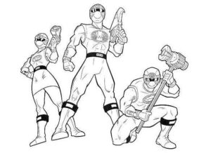 Desenho de Power Rangers Desenho Colorir Imprimir 10