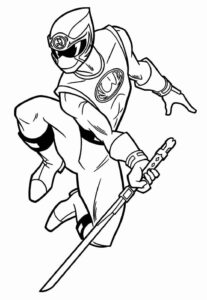Desenho de Power Rangers Desenho Colorir Imprimir 21