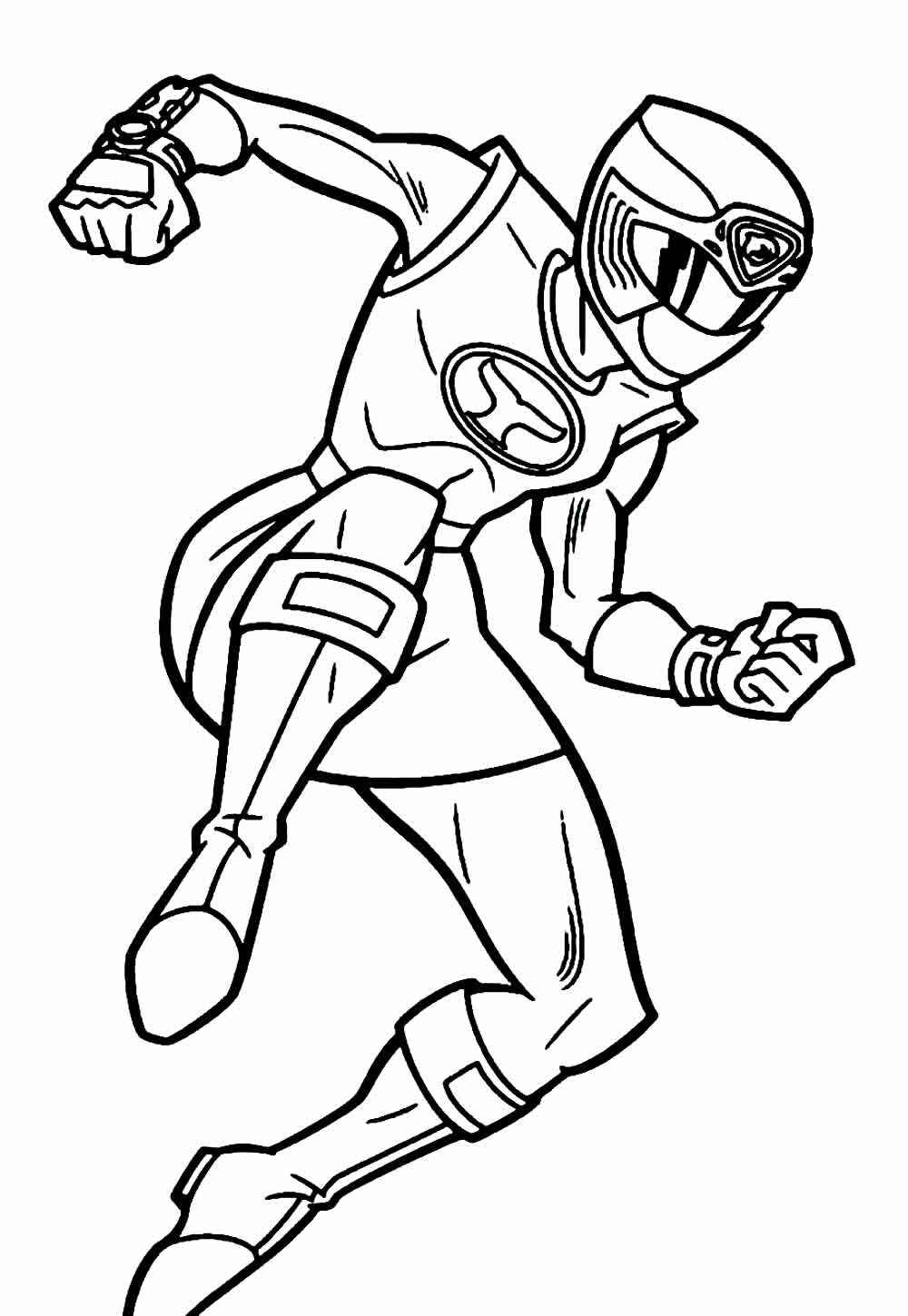 Desenho de Power Rangers Desenho Colorir Imprimir 26