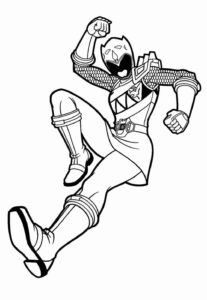 Desenho de Power Rangers Desenho Colorir Imprimir 38