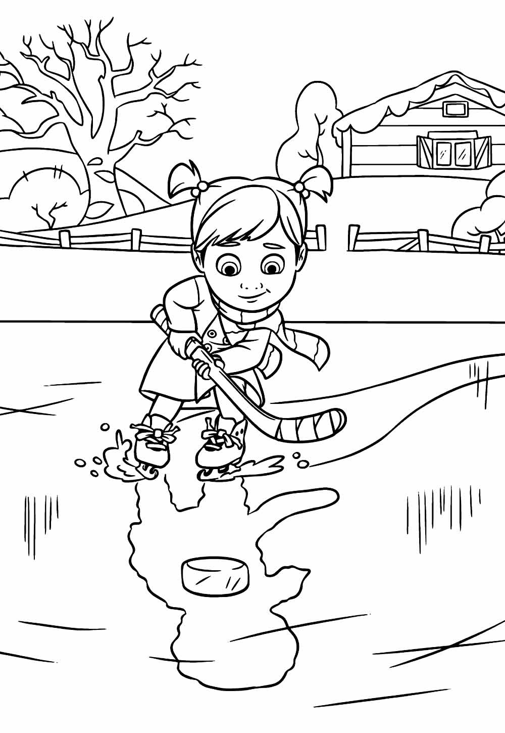 Desenho de Riley Divertidamente Desenho Colorir Imprimir 10