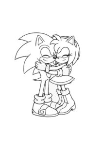 Desenho de Sonics Desenho Colorir Imprimir 12