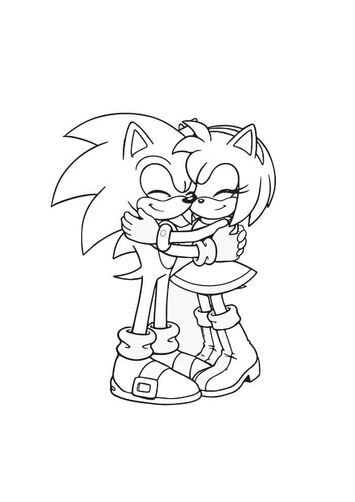 Desenho de Sonics Desenho Colorir Imprimir 12