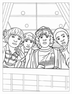 Desenho de Stranger Things Desenho Colorir Imprimir 07