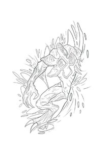 Desenho de Stranger Things Desenho Colorir Imprimir 08