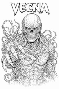 Desenho de Stranger Things Desenho Colorir Imprimir 18