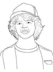 Desenho de Stranger Things Desenho Colorir Imprimir 22