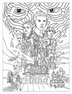 Desenho de Stranger Things Desenho Colorir Imprimir 29