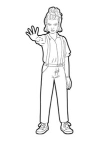 Desenho de Stranger Things Desenho Colorir Imprimir 30