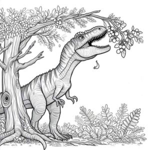Desenho de T Rex Desenho Colorir Imprimir 26