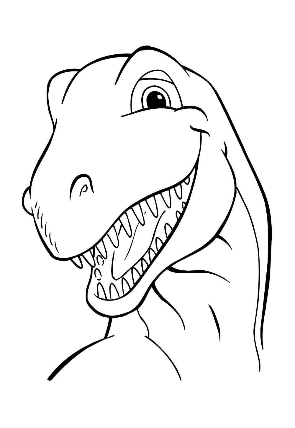 Desenho de T Rex Desenho Colorir Imprimir 37