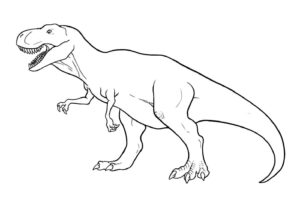 Desenho de T Rex Desenho Colorir Imprimir 41
