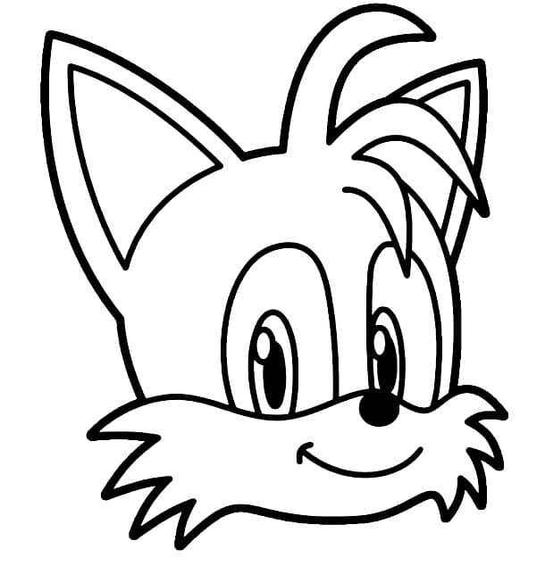 Desenho de Tails Desenho Colorir Imprimir 09