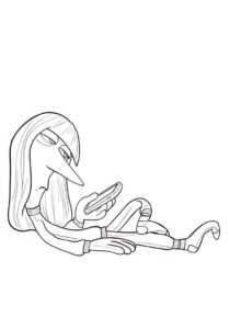 Desenho de Tedio Divertidamente Desenho Colorir Imprimir 1