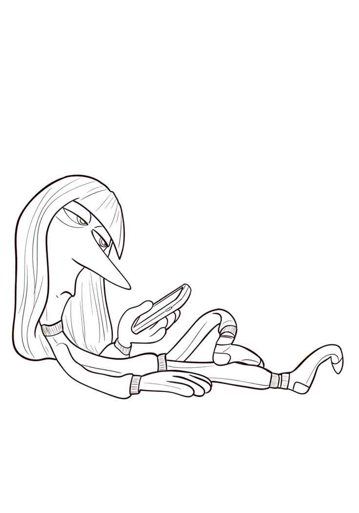 Desenho de Tedio Divertidamente Desenho Colorir Imprimir 1