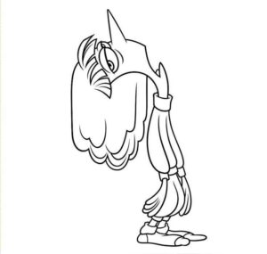 Desenho de Tedio Divertidamente Desenho Colorir Imprimir 7