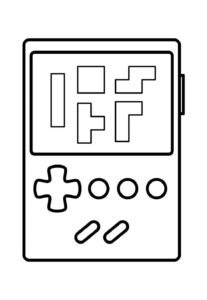 Desenho de Tetris Desenho Colorir Imprimir 04
