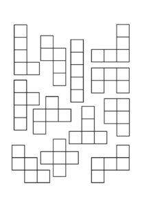 Desenho de Tetris Desenho Colorir Imprimir 07