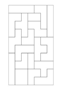 Desenho de Tetris Desenho Colorir Imprimir 14