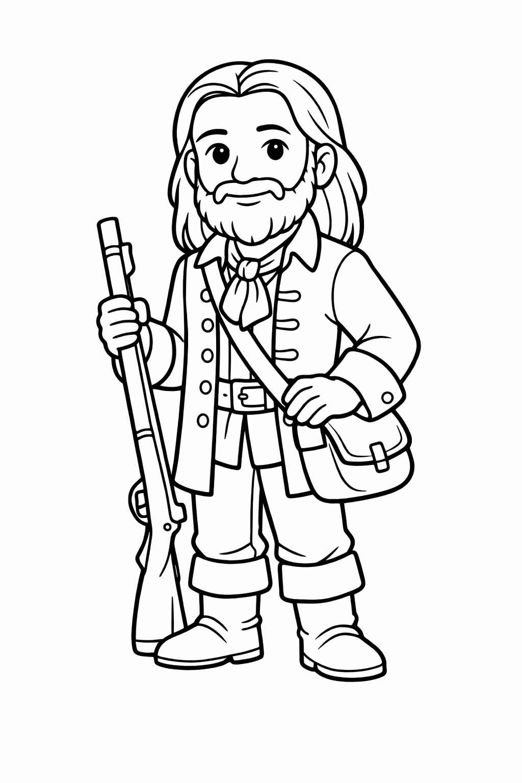 Desenho de Tiradentes Desenho Colorir Imprimir 03